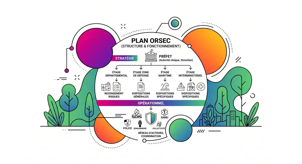 Découvrez le plan ORSEC, sa structure organisationnelle et son fonctionnement en cas de crise majeure en France.
